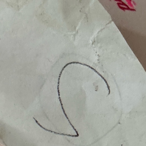 Victoria Secret sz 34C bra candy cane hearts soft pink wit red hearts - Picture 10 of 10